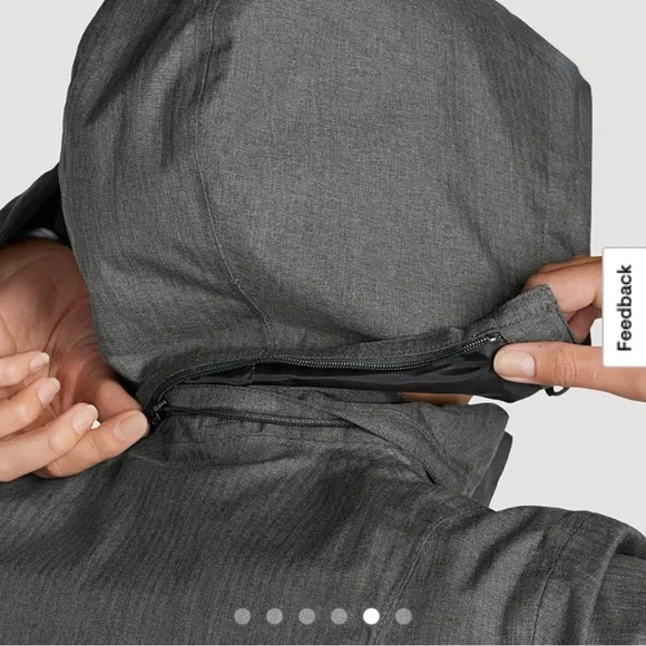 Eddie Bauer Women's Girl on the Go Insulated Waterproof Trench Coat
Black Large - Picture 5 of 16